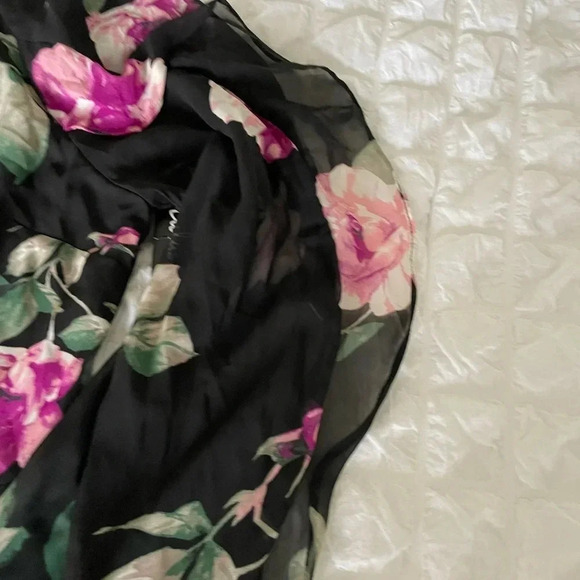 Lulus Once & flor all floral ruffle midi dress - Picture 12 of 15